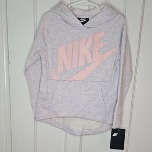 Nike Light Pink Logo Hoodie